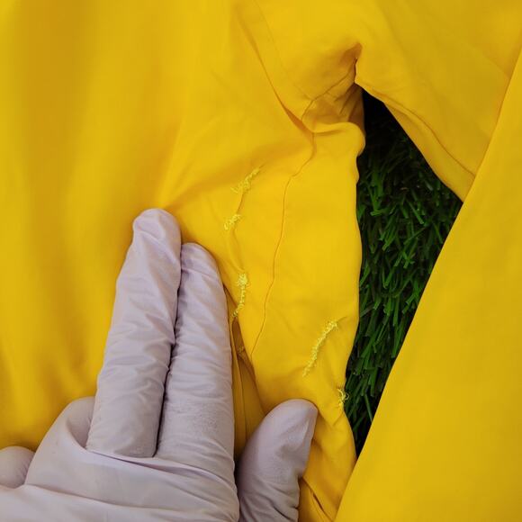 Vintage OFCA Firefighter Windbreaker Jacket Medium 21x27 USA - Picture 10 of 16